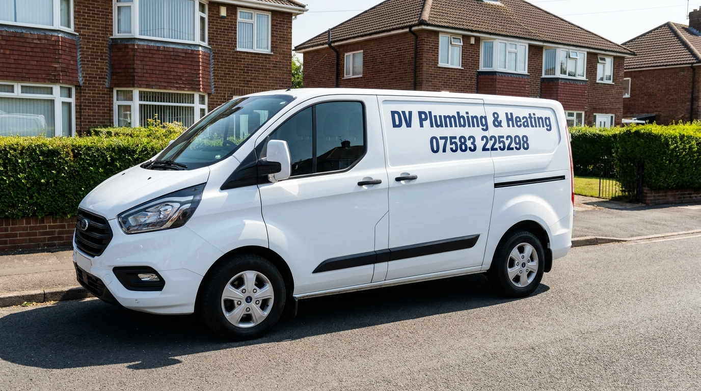 DV Plumbing & Heating van